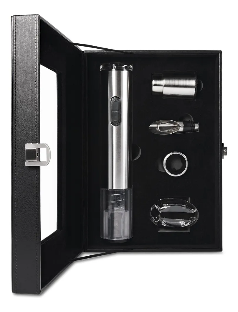 Kit Abridor Elétrico De Vinhos Oster Inspire - Inox